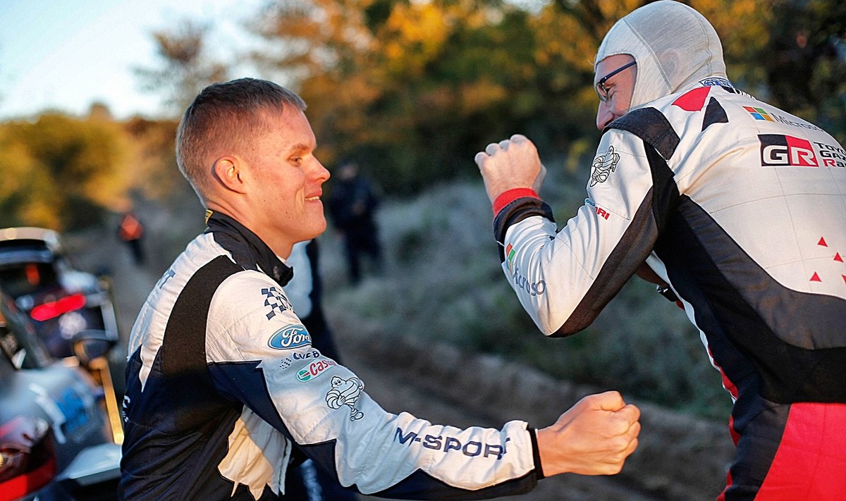 Ott Tänak ja Jari-Matti Latvala olid aastatel 2018–2019 Toyotas tiimikaaslased