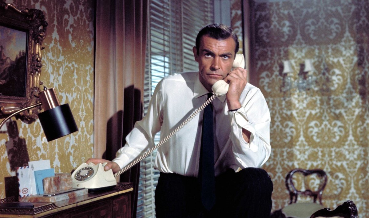 Sean Connery teises Bondi filmis, 1963. aastal välja tulnud "Armastusega Venemaalt"