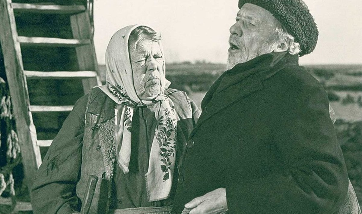 Filmis “Tuuline rand” tegid kaasa Katrin Välbe ja Hugo Laur.