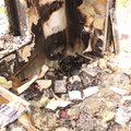 ФОТО: Аккумулятор электрического велосипеда устроил пожар в жилом доме