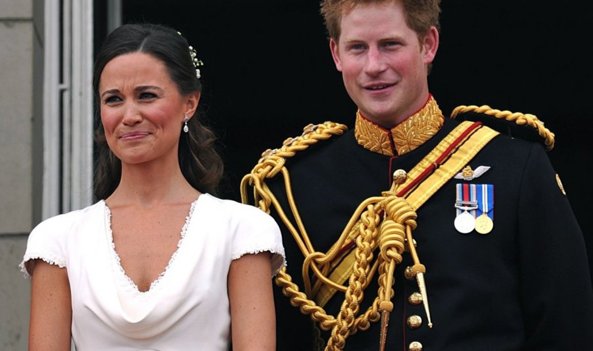 Pippa Middleton ja prints Harry kuninglikus pulmas