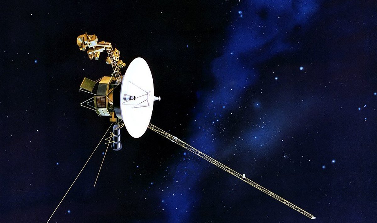 Kunstniku nägemus Voyager 2-st ilmaruumis (Wikimedia Commons, NASA / JPL)