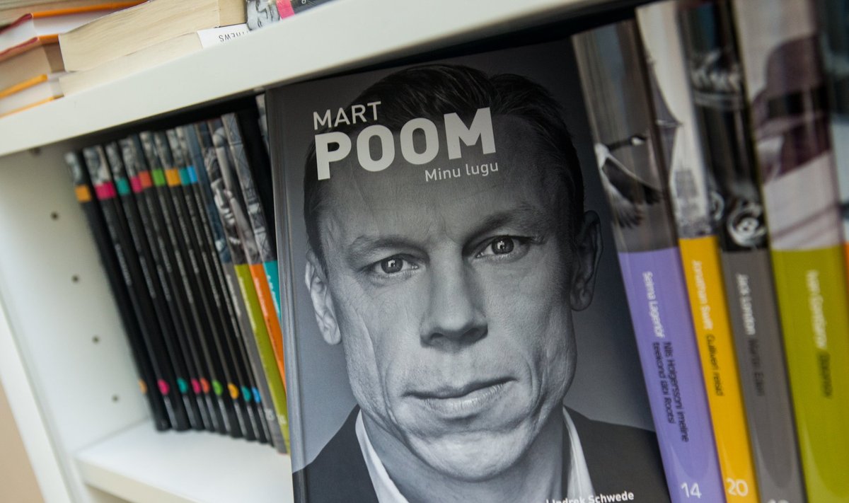 Mart Poomi elulooraamat on üks populaarsemaid jõulukinke.