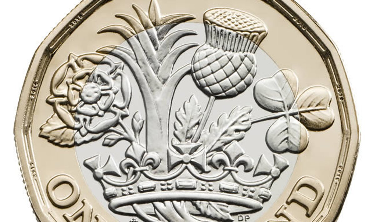 uus ühenaelane Briti münt