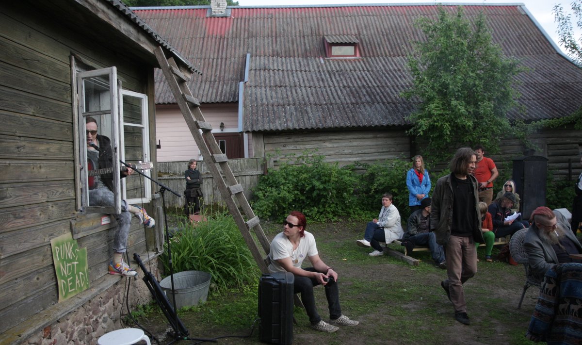 Peipsi kallas ei ole ainult sibulakasvatajate pärusmaa: Juunis 2014 avati Voronja galeriis pungiteemaline näitus "Ajutine valitsus. Nelikend aastat punki!", mille kuraator on KIWA.