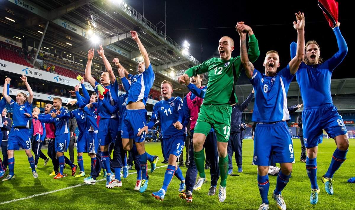 Islandi jalgpallurid rõõmustavad: tugev baas tähendab head olevikku ja helget tulevikku.