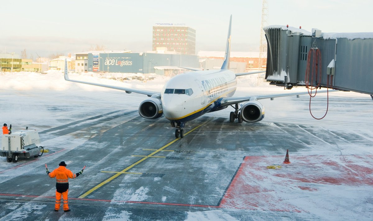 Ryanair alustas esmakordselt Tallinnast lendamist 2010. aastal. 