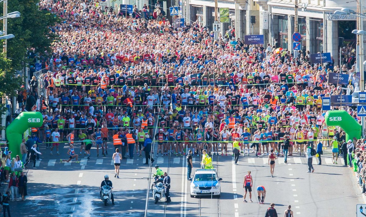 SEB Tallinna Maratoni sügisjooksu start