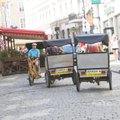 Таллинн с субботы запретит движение велотакси в Старом городе