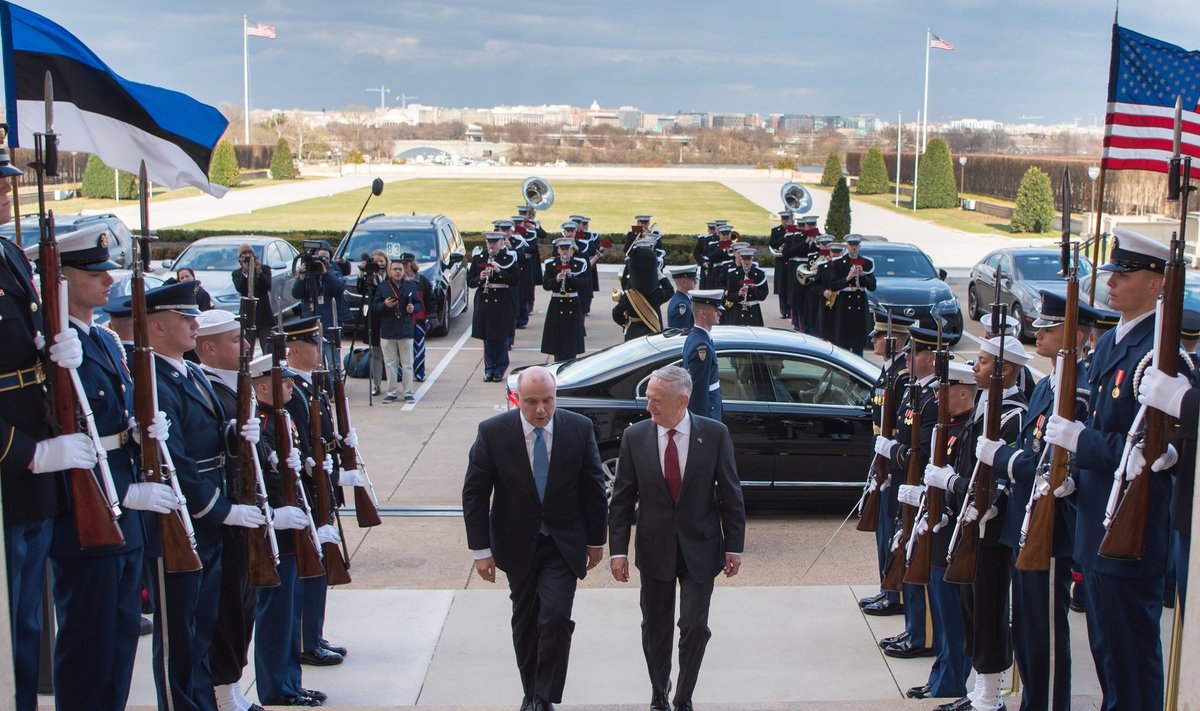 Eesti kaitseministri Jüri Luige kohtumine USA kolleegi James Mattisega 8. märtsil sillutas teed järgmisel nädalal toimuvale presidentide kokkusaamisele.