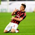 VIDEO | Poola noor ründeäss debüteeris AC Milani eest kahe väravaga
