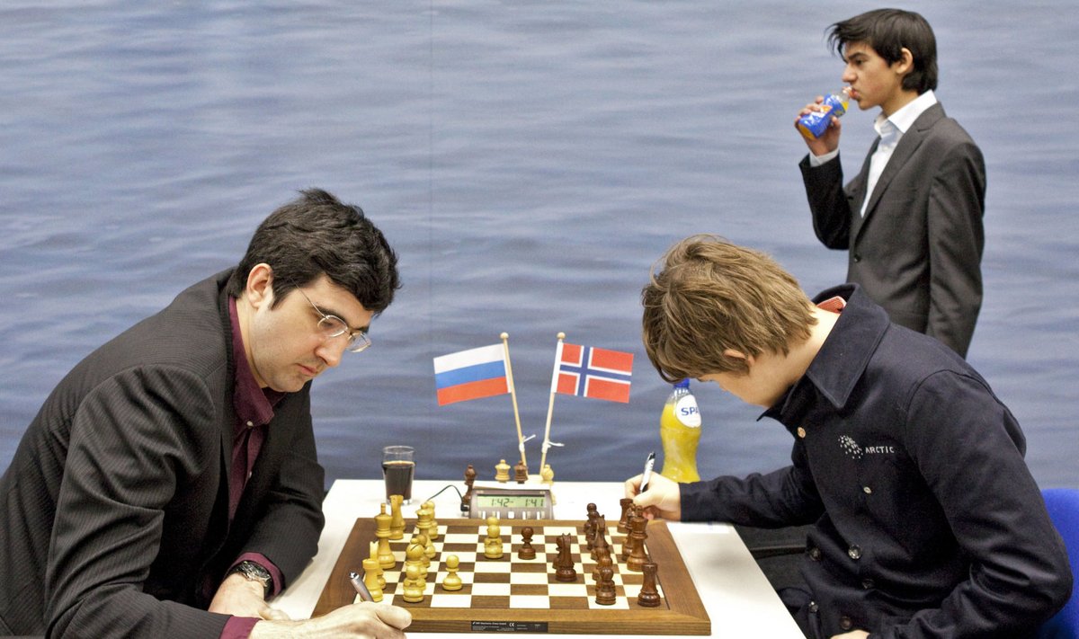 Vladimir Kramnik ja Magnus Carlsen