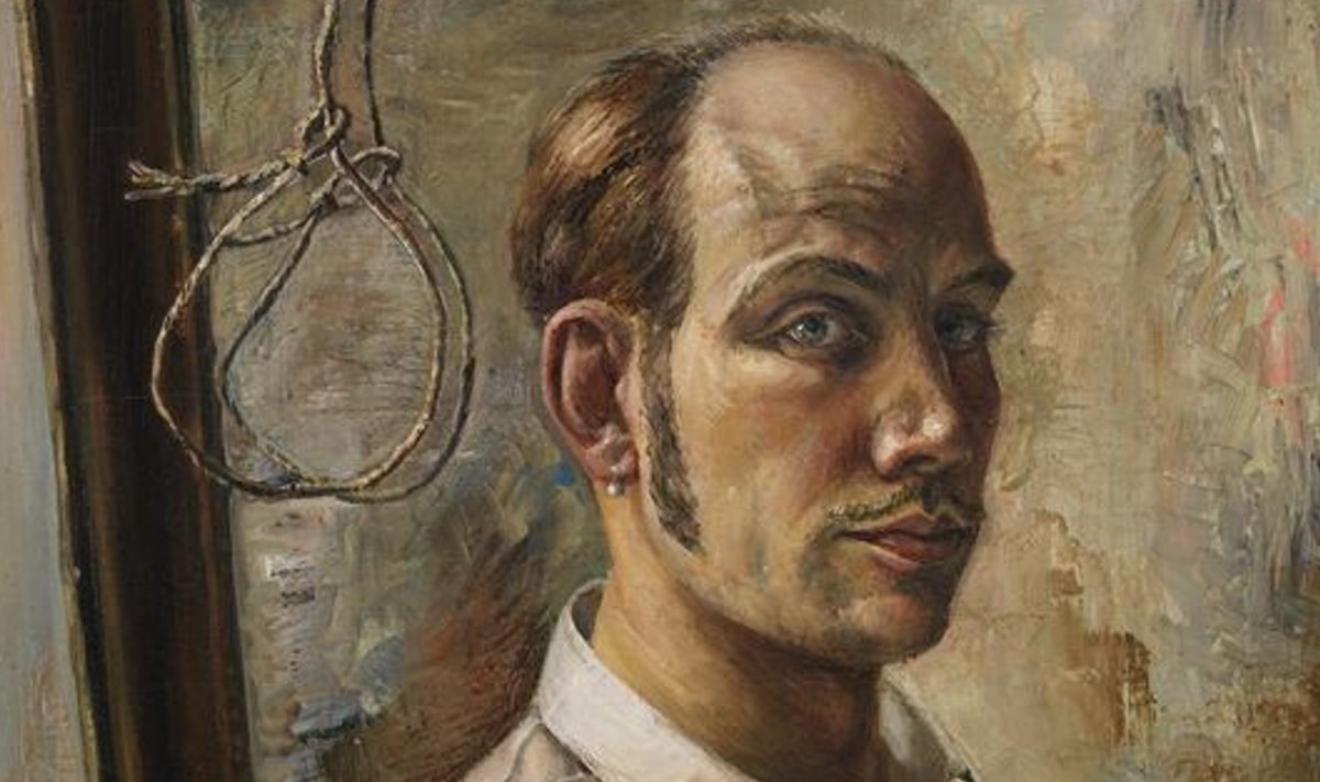 Adamson-Ericu autoportree silmusega 1929. aastast.
