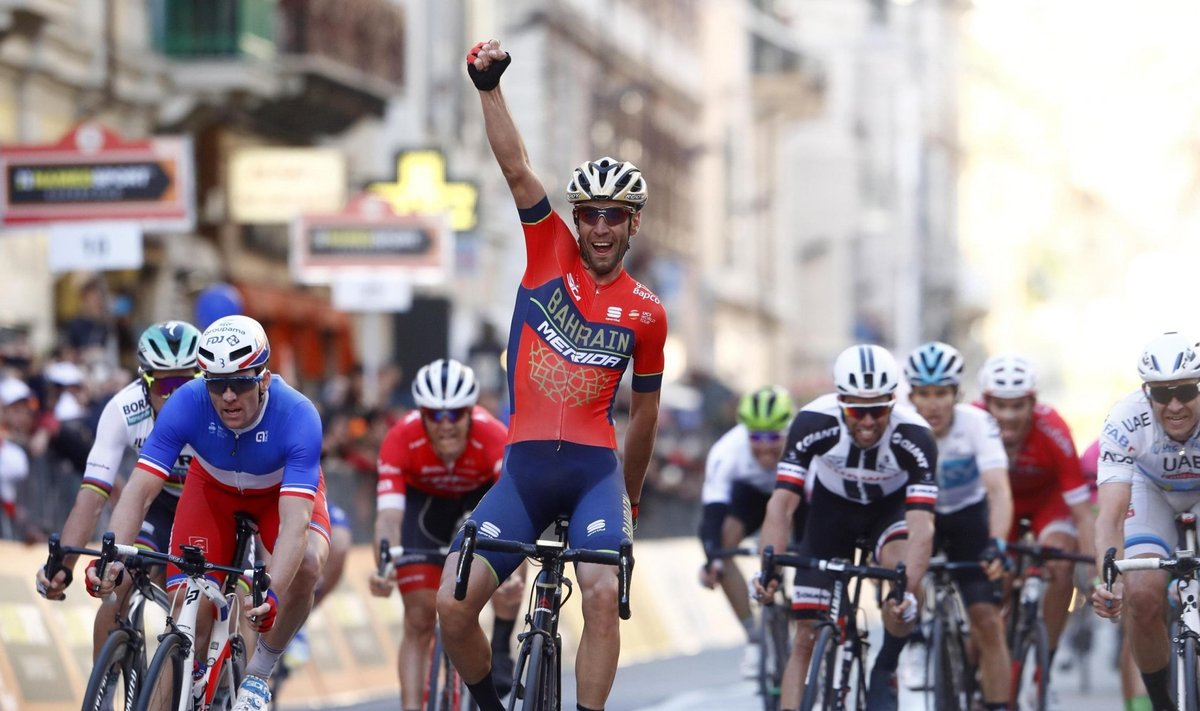 Vincenzo Nibali võidutses Milano-San Remol