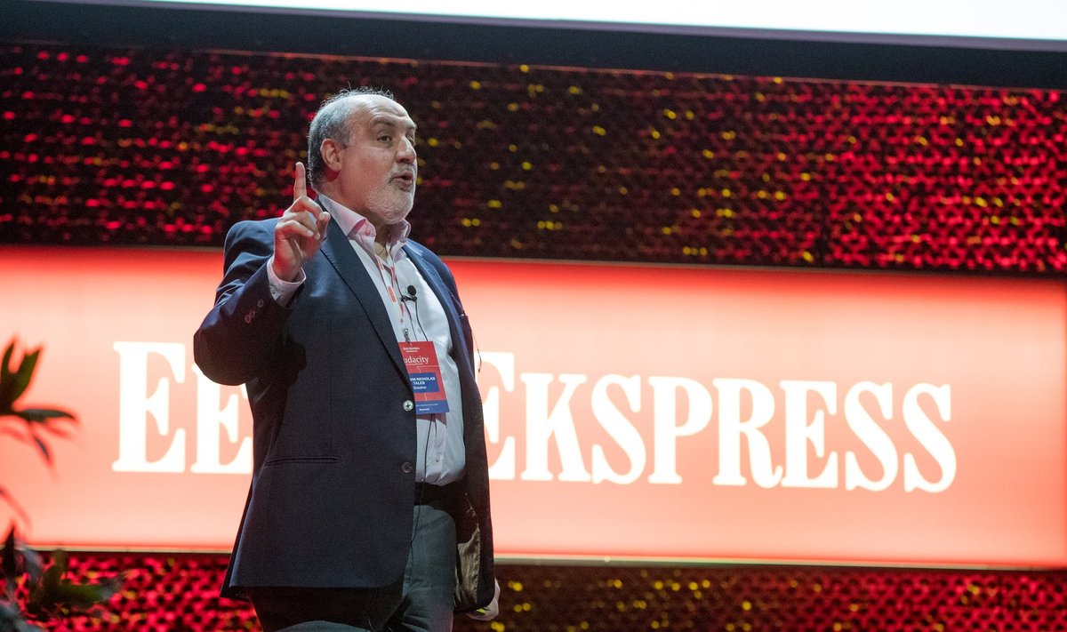 PEAESINEJA: Nassim Taleb Eesti Ekspressi ettevõtlus- ja juhtimis­konverentsil "Julgus teha teisiti!"