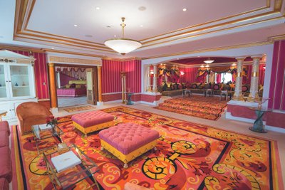 Seitsmetärnine Burj Al Arabi hotelli kuninglik sviit. Viis tärni on säärase luksuse eest ilmselgelt vähe.