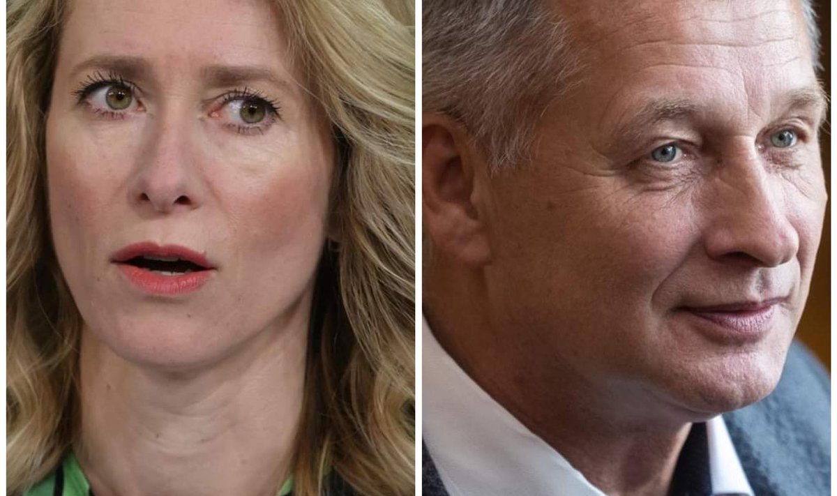 Kaja Kallas ja Kalle Grünthal.