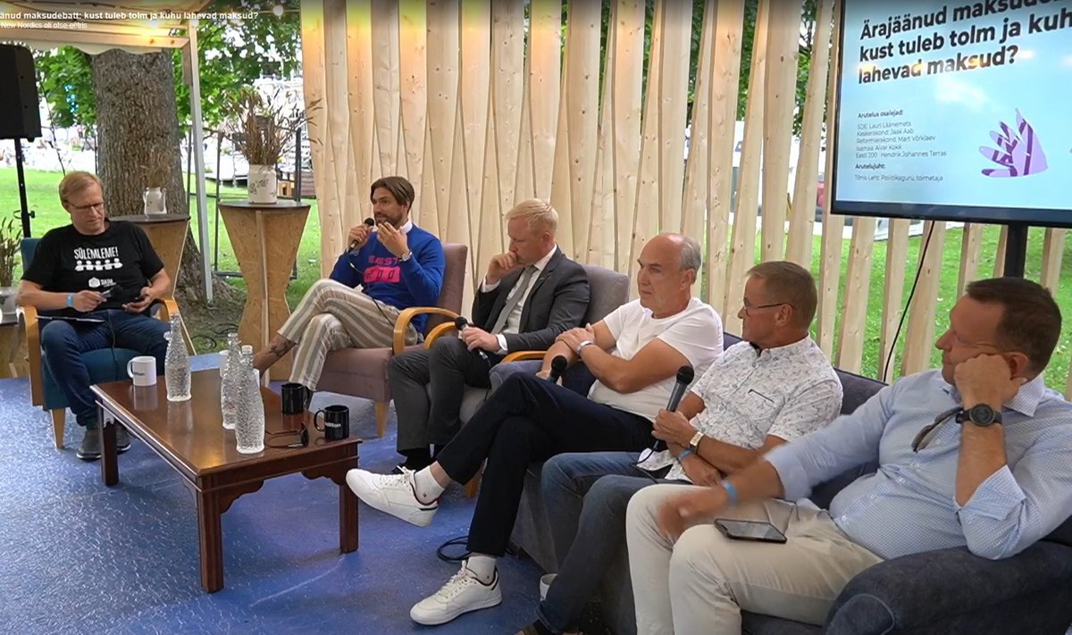 Debatt Arvamusfestivalil.
