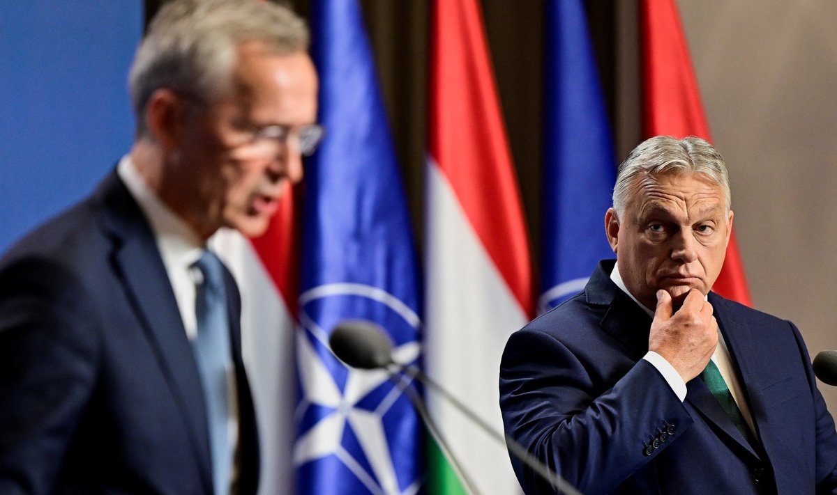 NATO peasekretär Stoltenberg kohtub Ungari peaministri Orbániga.