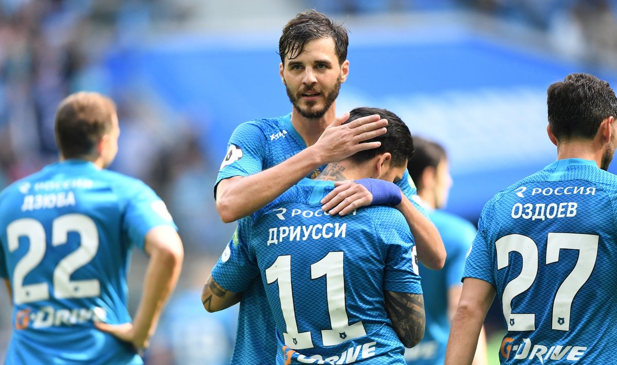 Russia Soccer Premier-League Zenit - Yenisei