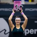 Tänavu kolmanda WTA turniiri võitnud Sabalenka lõpetab aasta maailma esikümnes