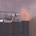 ВИДЕО: На Манхэттене загорелся небоскреб Trump Tower