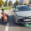 ФОТО | В Ласнамяэ автомобиль сбил подростка на электросамокате Bolt