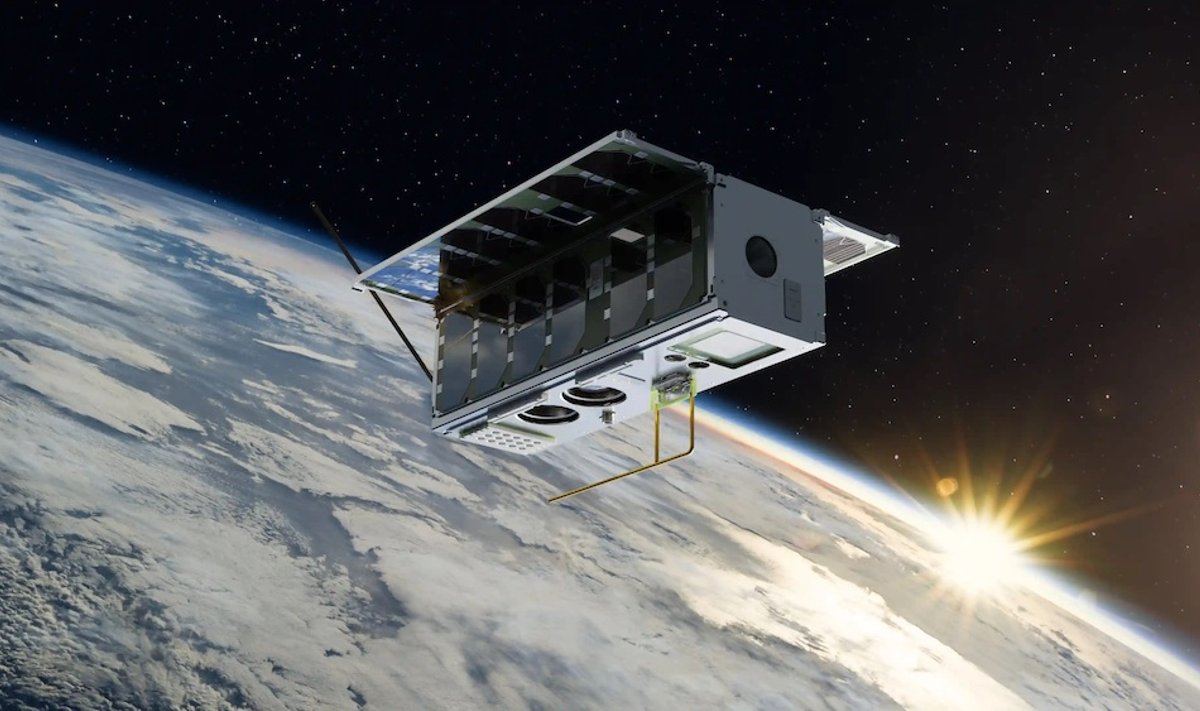 Будущее не за горами: так будет выглядеть спутник EstCube‑2, когда попадет в открытый космос