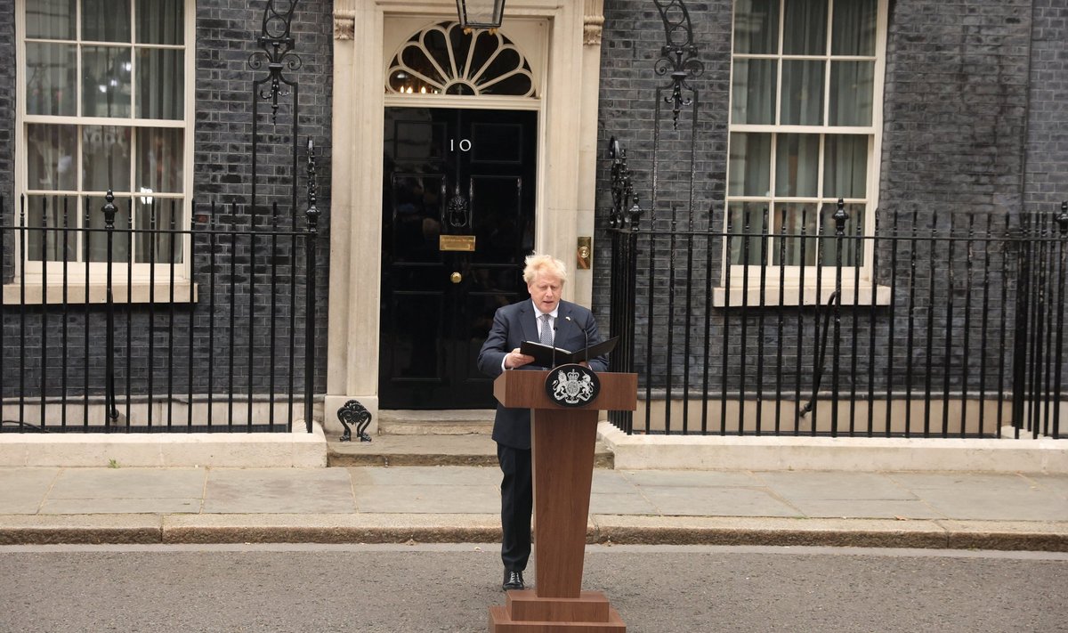Briti peaminister Boris Johnson teatas täna pärastlõunal, et on sunnitud ametist tagasi astuma. 