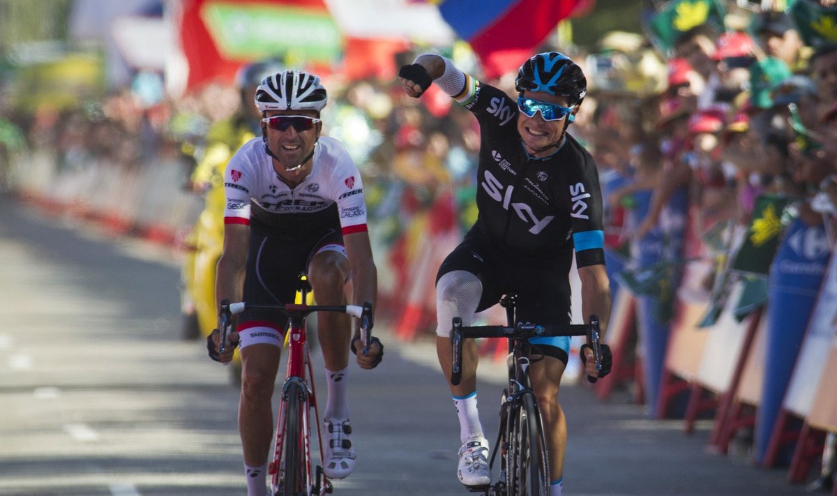 Nicolas Roche võitis eelmise aasta Vueltal 18. etapi