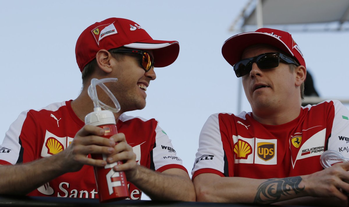 Vettel ja Räikkönen