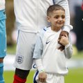 Emotsionaalne hetk: Inglismaa koondislase kõrval kõndis Wembleyle poiss, kel vaid mõni kuu elada jäänud