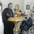 Эдгар Сависаар и Мария Юферева посетили Ласнамяэскую православную церковь