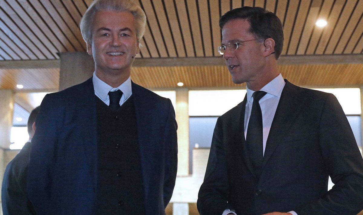 Wilders ja Rutte