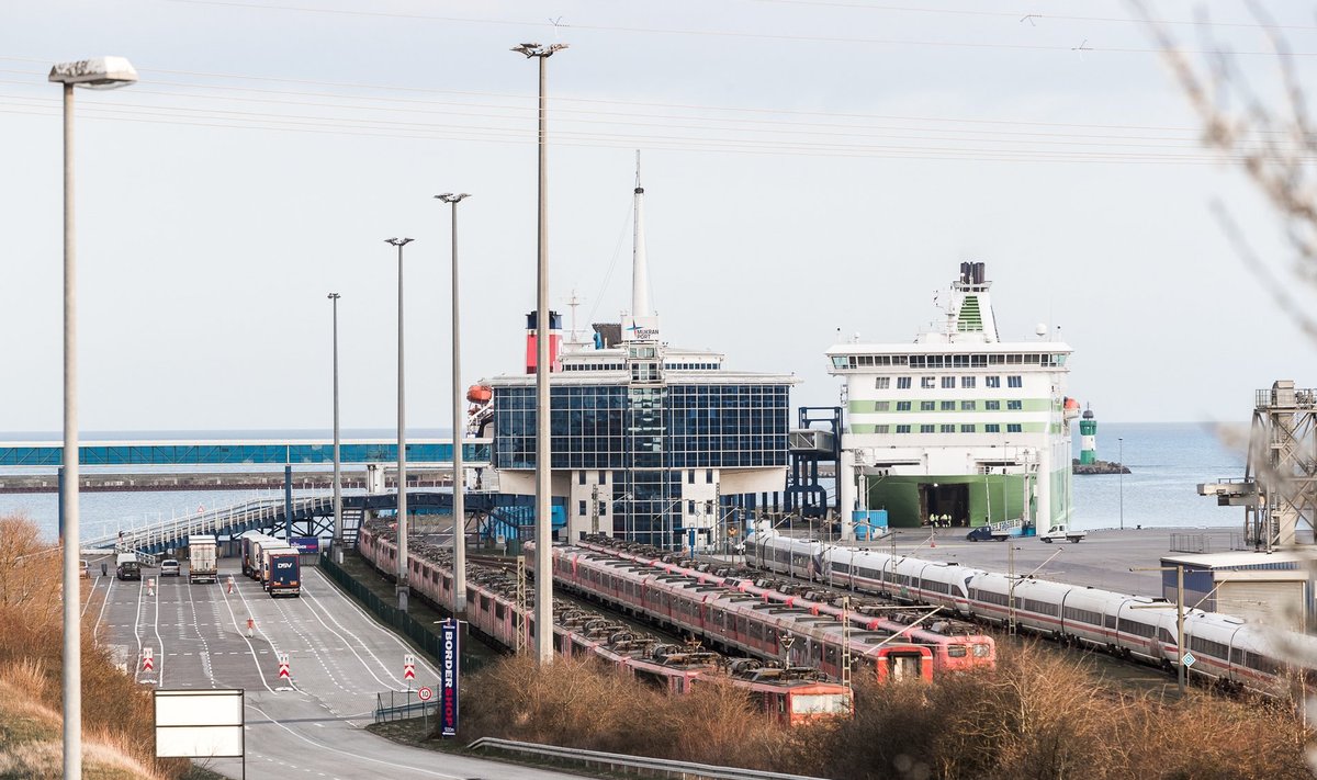 Tallink Stari esimenekaubasõit Eestist Saksamaale