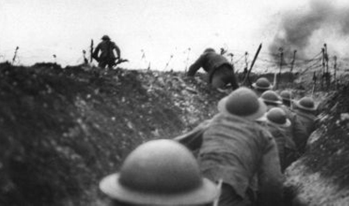 Briti sõdurid Esimeses maailmasõjas