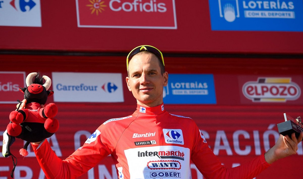 Rein Taaramäe võitis mullu Vuelta suurtuuril etapi ning sai ka liidrisärki kanda.