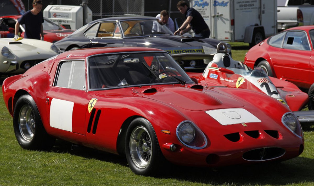 1962. aasta Ferrari 250 GTO müüdi 34 miljoni dollari eest.