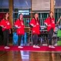 FOTOD: Rapla ja Pärnu korvpallimängu väisasid Miss Raplamaa kandidaadid