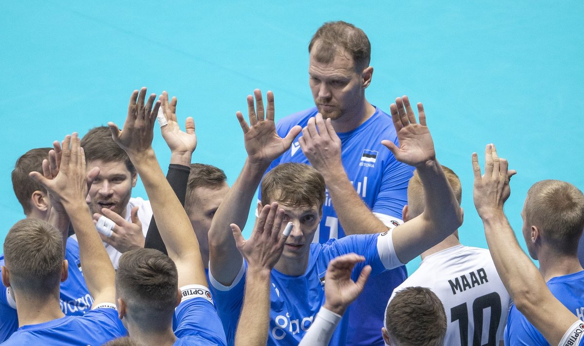 Eesti võrkpallikoondisel on täna võimalus teha suur samm 1/8-finaali poole.