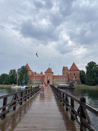 Vihmane jalutuskäik Trakai lossi, mis suutis meid võluda õnnetust ilmast hoolimata.