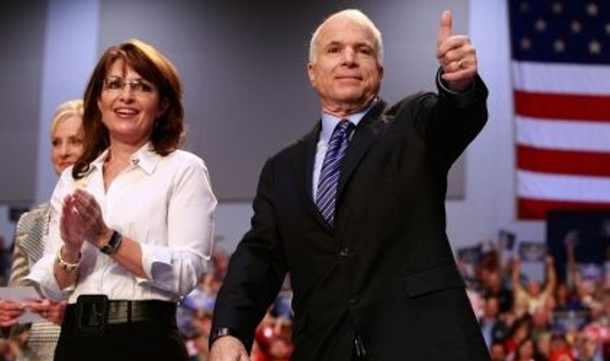 Vabariiklik presidenditandem Sarah Palin ja John McCain