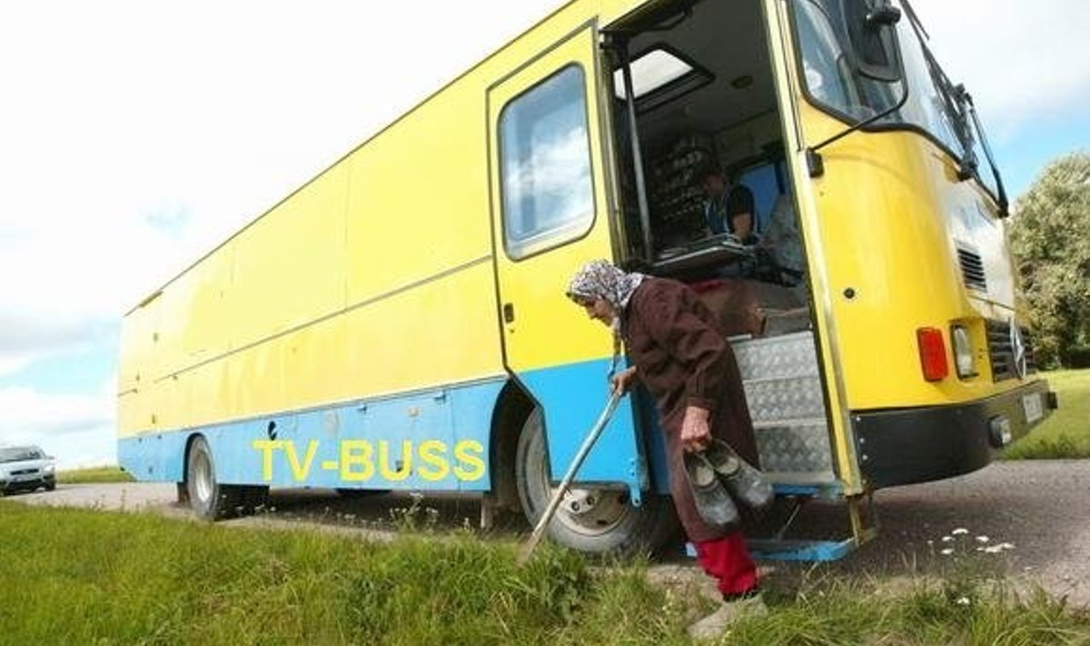TV-buss, foto:Scanpix