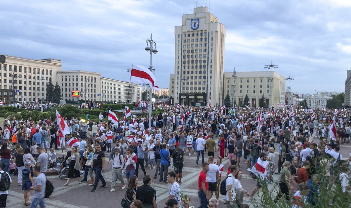 Minsk 18.august 2020