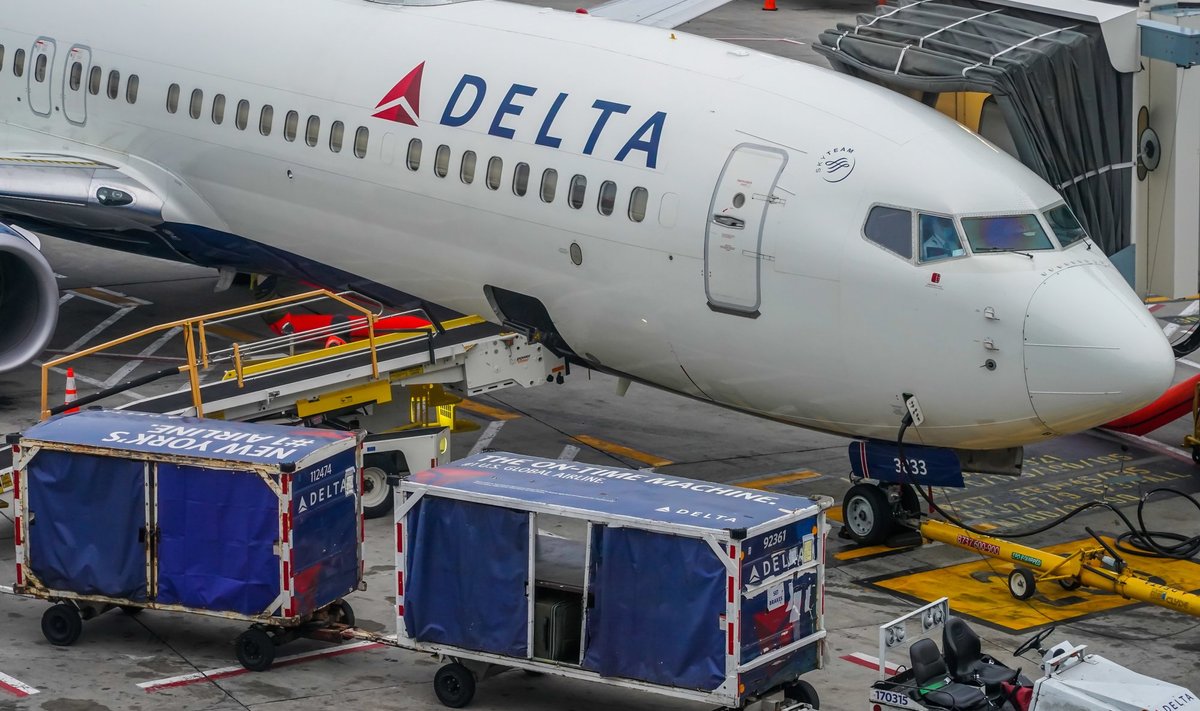 Delta lennuk.