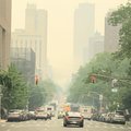 VIDEO | New York on mattunud paksu suitsu sisse. Sajad lennud on hilinenud
