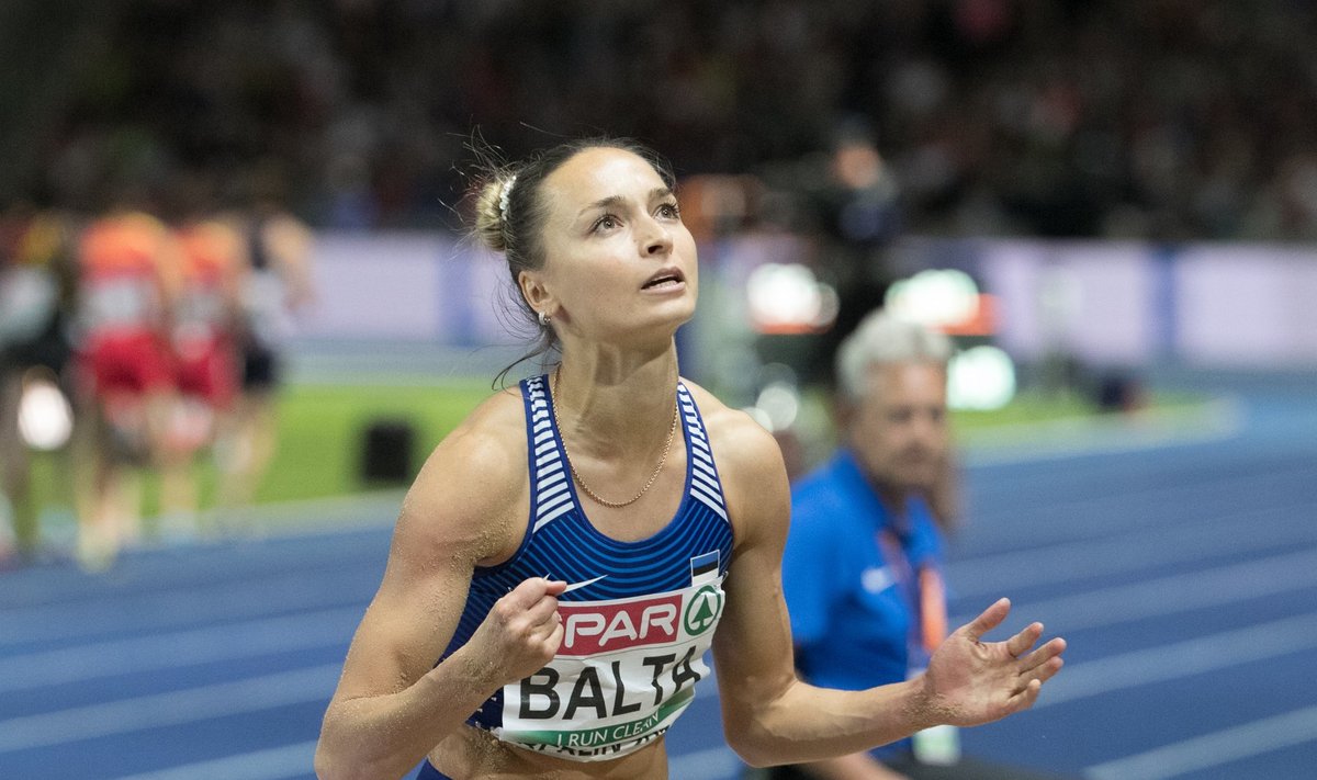 Ksenija Balta peaks VEM-il võistlema nii kaugushüppes kui ka 4 × 100 m teatejooksus.
