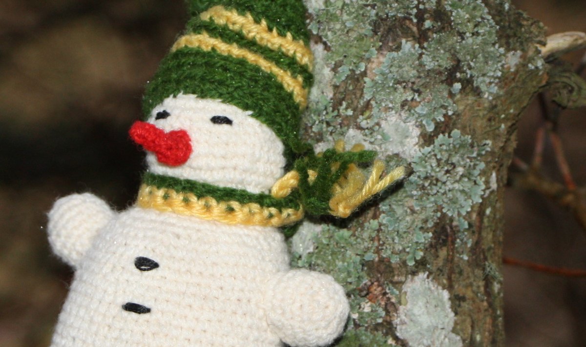 Lustakas lumememm, kes võib piiluda oksal või veeta aega hoopiski tubastes tingimustes. Väikesed lumememmed võib ka kuusele riputada.