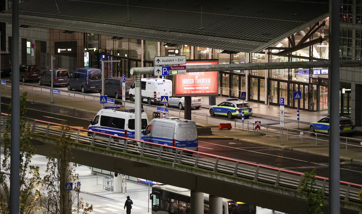 Hamburgi lennujaam oli olukorra tõttu sisse piiratud