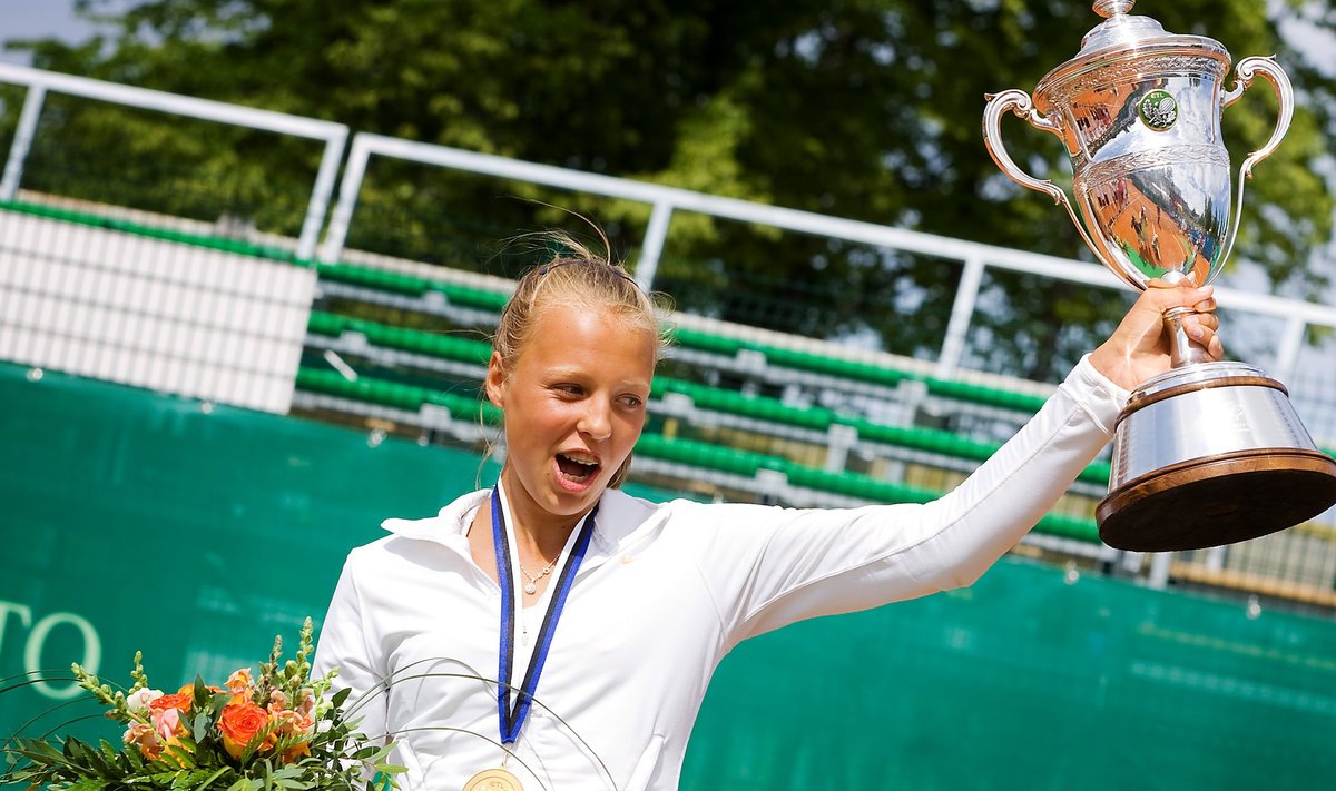 Eesti meistrivõistlused tennises, naisüksikmäng: finaal